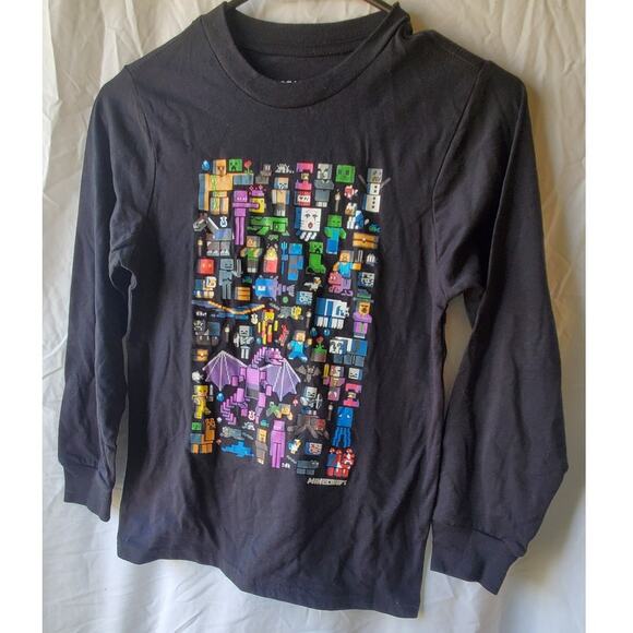 NEW with TAGS - Minecraft Shirt - long sleeve - M - Picture 2 of 3